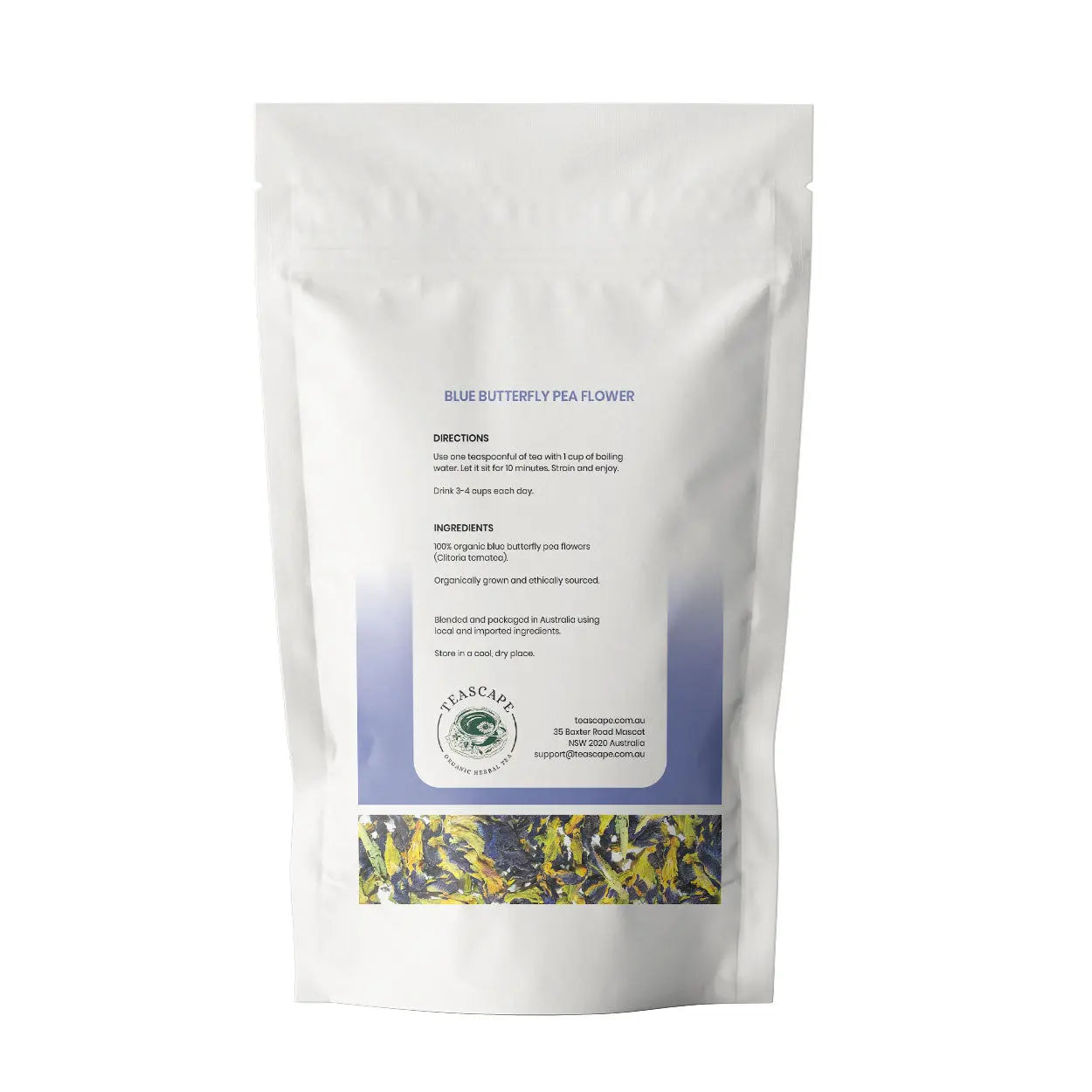 Blue Butterfly Pea Flower Tea Teascape